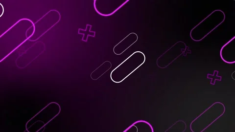 Abstract moving Geometric Shapes Motion Background Video stock 231227318