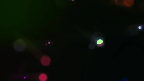 Abstract moving glowing lights bubbles motion background Stock-Footage 259684584