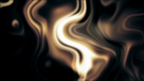 Abstract Moving Gold Waves Liquid Fluids Light Background Stock Footage 126282258