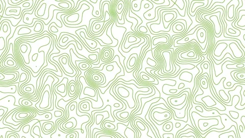 Abstract moving green lines on a white background. Stock Footage 248415788