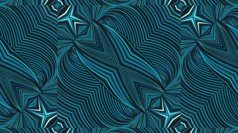 Abstract moving kaleidoscope background. 4K animation. Motion design. Stock Footage 129996400