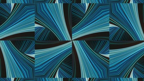 Abstract moving kaleidoscope background. 4K animation. Motion design. Stock Footage 129996536