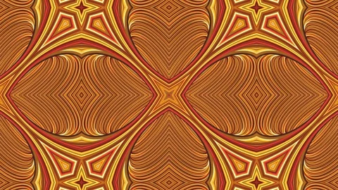 Abstract moving kaleidoscope background. 4K animation. Motion design. Stock Footage 129996580