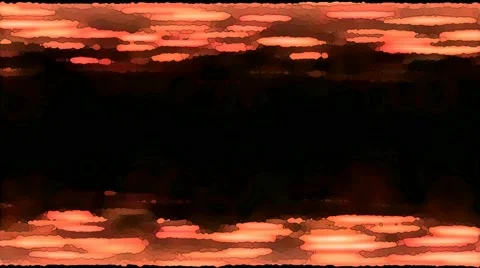 Abstract Moving Lights Animation - Loop Red Stock Footage 58291115