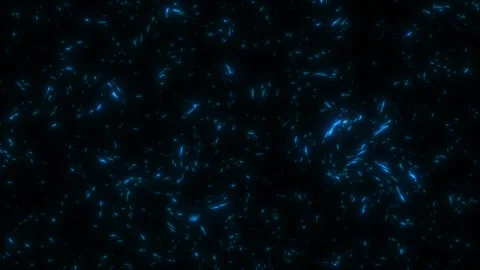 Abstract Moving Line Loop Animation. Dynamic Particle Lines Movement Stock Footage 345300448