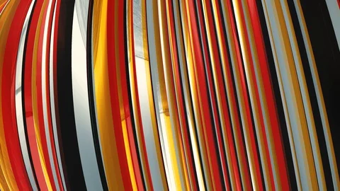 Abstract moving lines background. 4K motion design. Stock Footage 125797492