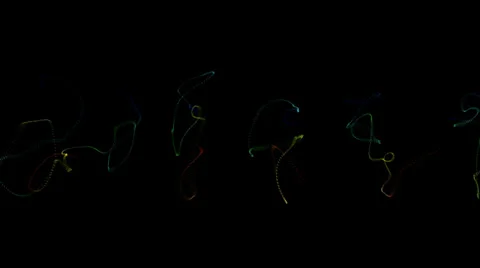 Abstract Moving Lines Background Stock Footage 30110717