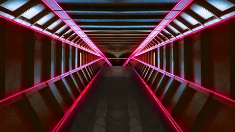 Abstract moving lines Stock Footage 154498925