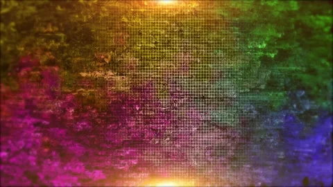Abstract moving lines Matrix Particles cyber Digital Data Network background Stock Footage 277102036