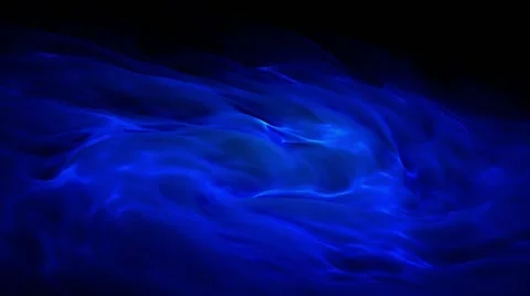Abstract moving mass in dark blue Stock Footage 64692966