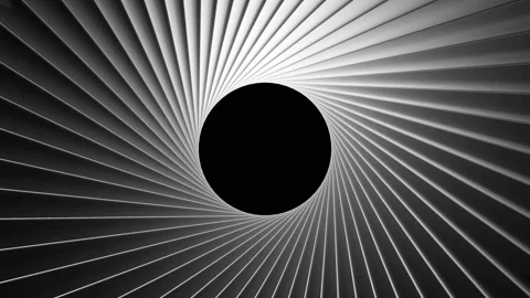 Abstract moving metallic shapes animation. Stock Footage 195080964