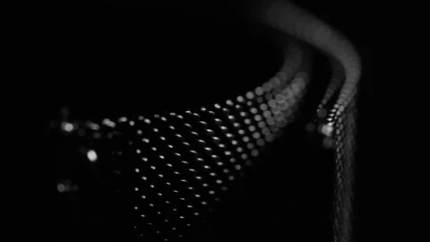 Abstract Moving Metallic Texture Stock Footage 142073914