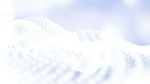 Abstract moving particle wave background Stock-Footage 127020661