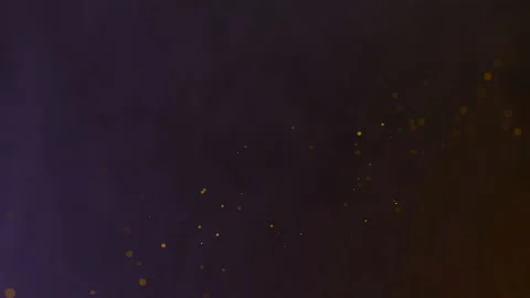 Abstract Moving Particles Background Loop - Orange &amp; Purple Stock Footage 169827952