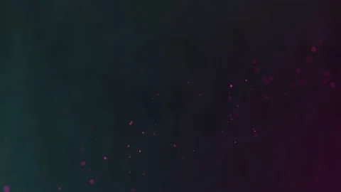 Abstract Moving Particles Background Loop - Magenta &amp; Cyan Stock Footage 169828022