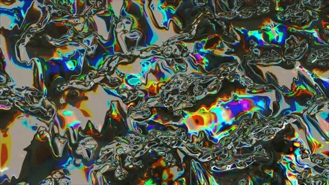 Abstract Moving Refractions Stock Footage 197376429