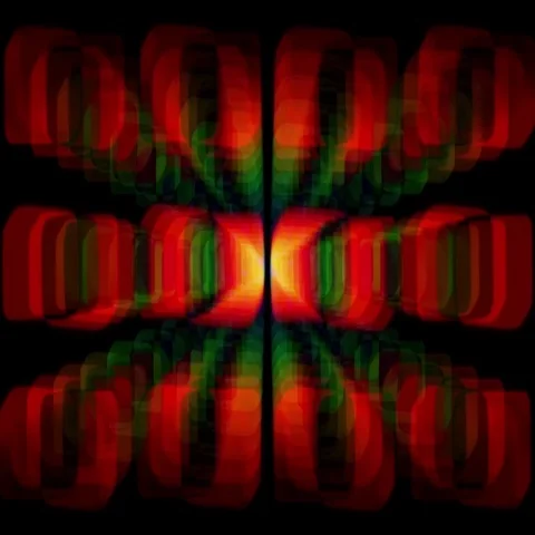 Abstract moving shapes motion background Stock Footage 69708314