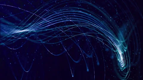 Abstract moving stripe lines Stock Footage 204938099