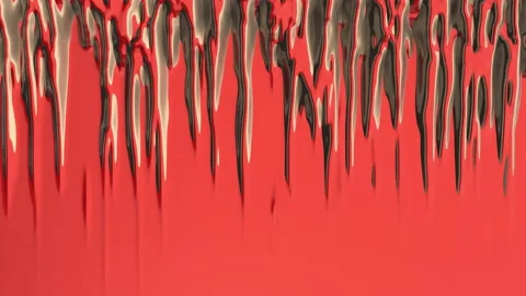 Abstract moving surface. Moving background. 3D render Stock Footage 134574487