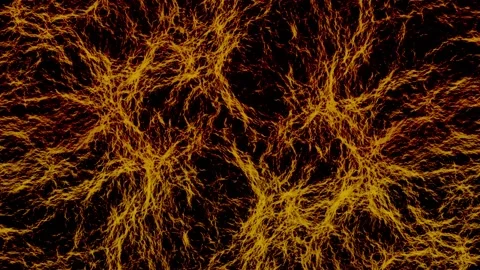 Abstract moving yellow wave like design. Stock Footage 230040713