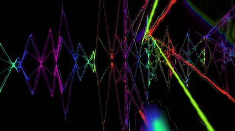 Abstract Mulit-Color Background Stock Footage 53536122