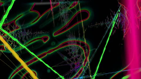 Abstract Mulit-Color Background Stock Footage 53536147