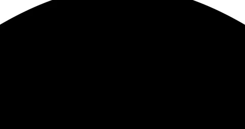 Abstract multi circle shape brush stroke stripes black and white transition Video stock 94401567