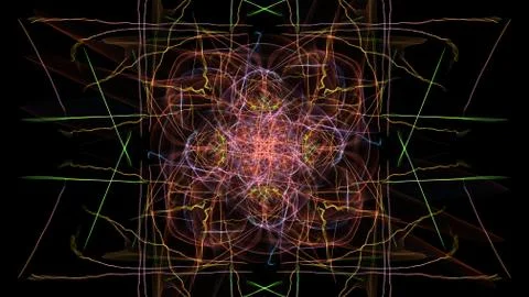 Abstract multi-color background. Stock Illustration