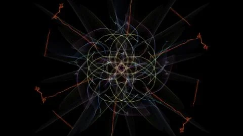 Abstract multi-color background. Stock Illustration