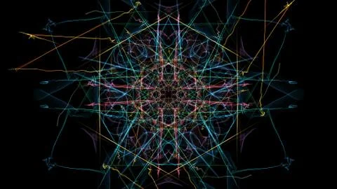 Abstract multi-color background. Stock Illustration