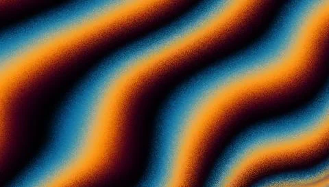 Abstract multi color blurred gradient background featuring a grain noise texture 스톡 일러스트