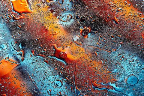 Abstract multi color industrial rust texture 写真素材