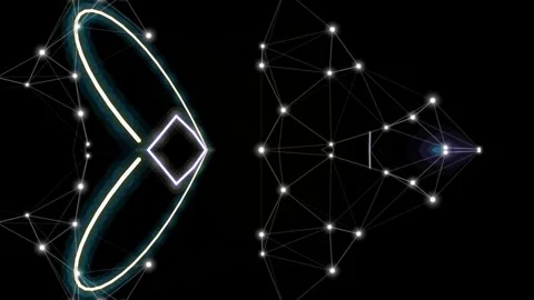 Abstract Multi-Color Wavy Concentric Rings Background Stock Footage 329893937