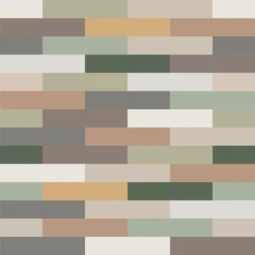 Abstract multi-colored bricks vector seamless Stock Illustration