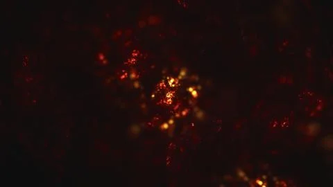 Abstract multi-colored computer generated fractal background Stockillustratie