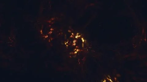 Abstract multi-colored computer generated fractal background Stock Illustration