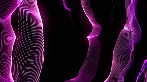 Abstract Multi Colored Magic Wave Hypnotic Seamless Looped Composition. Stock-Footage 219019013
