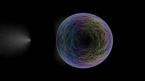 Abstract Multi Layers Oval Shape Loopable Motion Background Stock-Footage 276629294