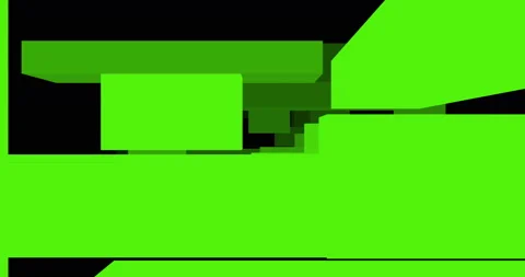 Abstract, multi screen display with chroma key green screen Stock Footage 169998478