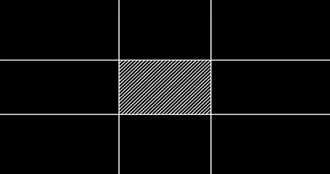 Abstract multi transition shape triangle and square lines wave brush stroke Video stock 100355887