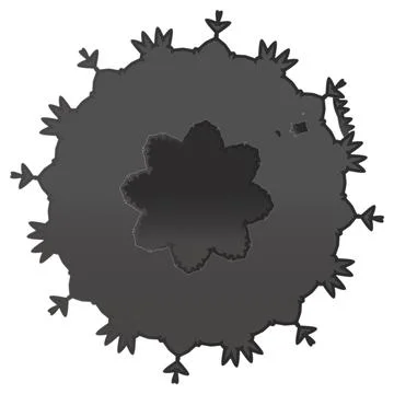 Abstract Multi-Use Gradient Vector Shape Modern Digital Design Modern Digit.. Illustrazione stock