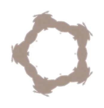 Abstract Multi-Use Gradient Vector Shape Modern Digital Design Modern Digit.. Illustrazione stock