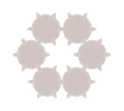 Abstract Multi-Use Gradient Vector Shape Modern Digital Design Modern Digit.. Illustrazione stock