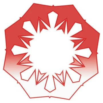 Abstract Multi-Use Gradient Vector Shape Modern Digital Design Modern Digit.. Illustrazione stock