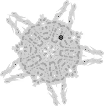 Abstract Multi-Use Gradient Vector Shape Modern Digital Design Modern Digit.. Illustrazione stock