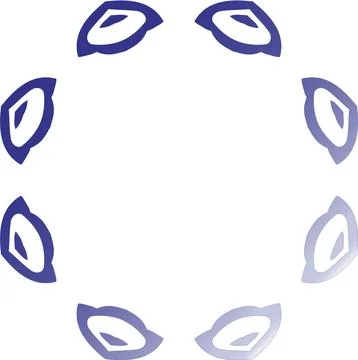 Abstract Multi-Use Gradient Vector Shape Modern Digital Design Modern Digit.. Foto stock