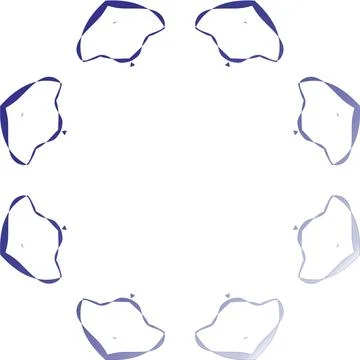 Abstract Multi-Use Gradient Vector Shape Modern Digital Design Modern Digit.. Stockfoto's