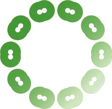 Abstract Multi-Use Gradient Vector Shape Modern Digital Design Modern Digit.. Foto stock