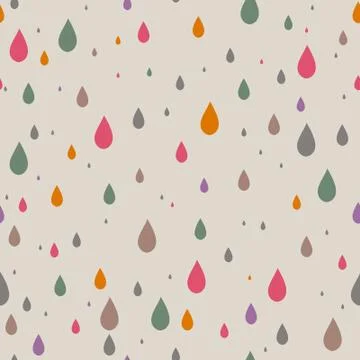 Abstract multicolor and different sized pattern Illustrazione stock