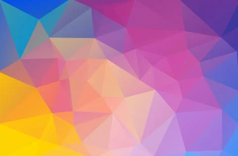 Abstract multicolor background with triangle shapes Stock Illustration